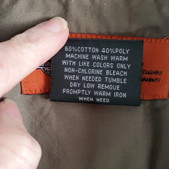 Blac Lacquer, green, work shirt, button down, collared, size 2X, with pockets - Picture 4 of 11